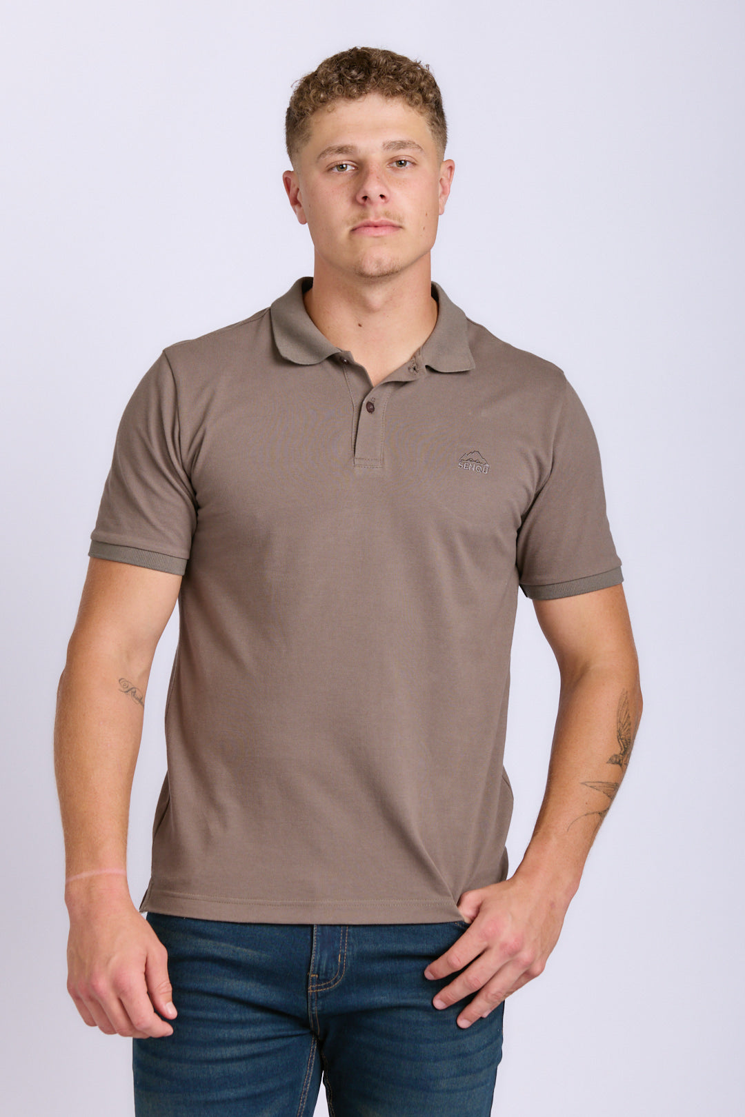 MENS PIQUE CORE COTTON GOLFER
