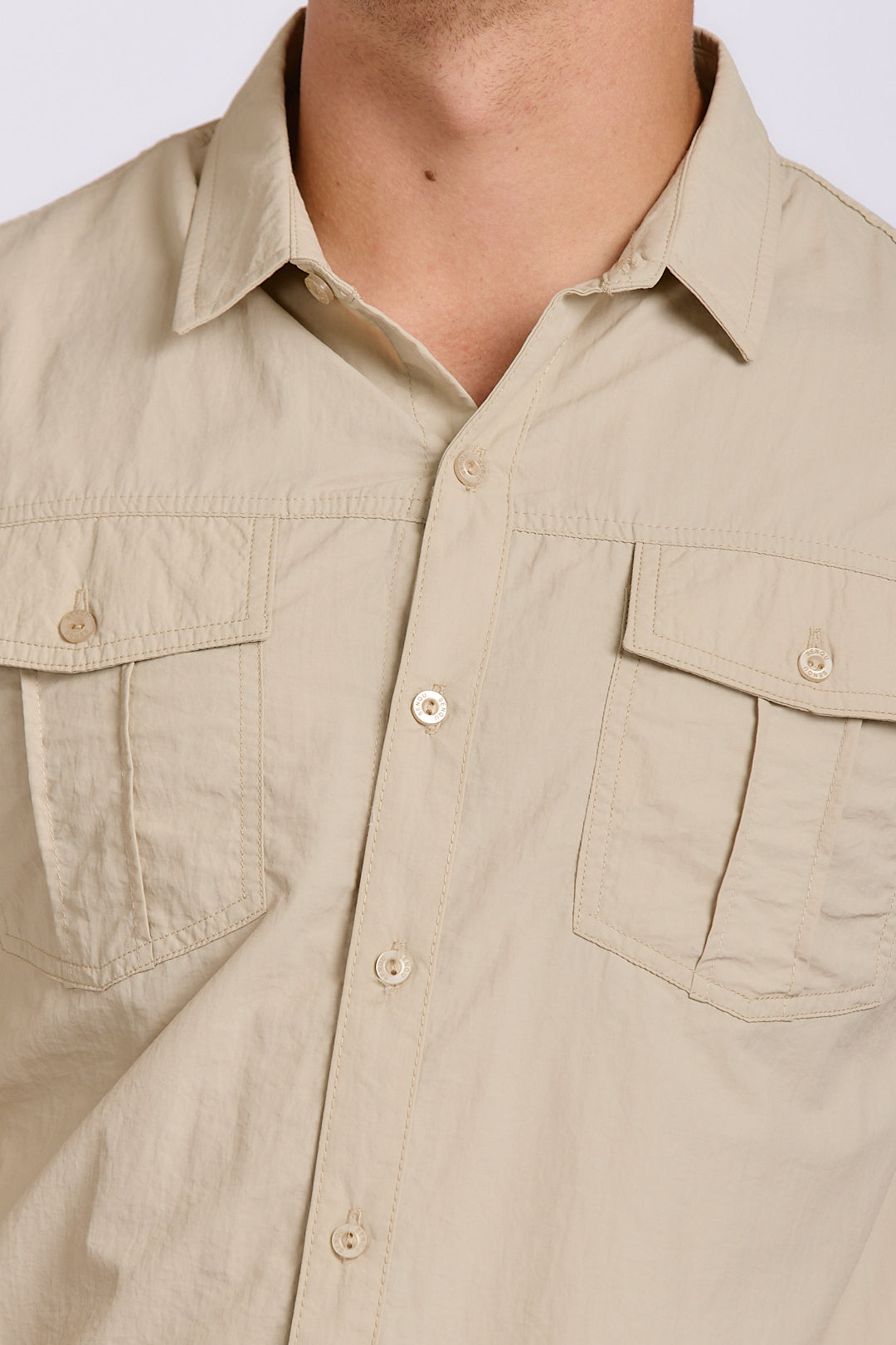 LONG SLEEVE NYLON TECH SHIRT
