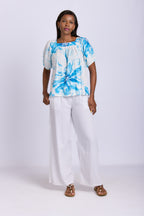 SQUARE NECK BLOUSE
