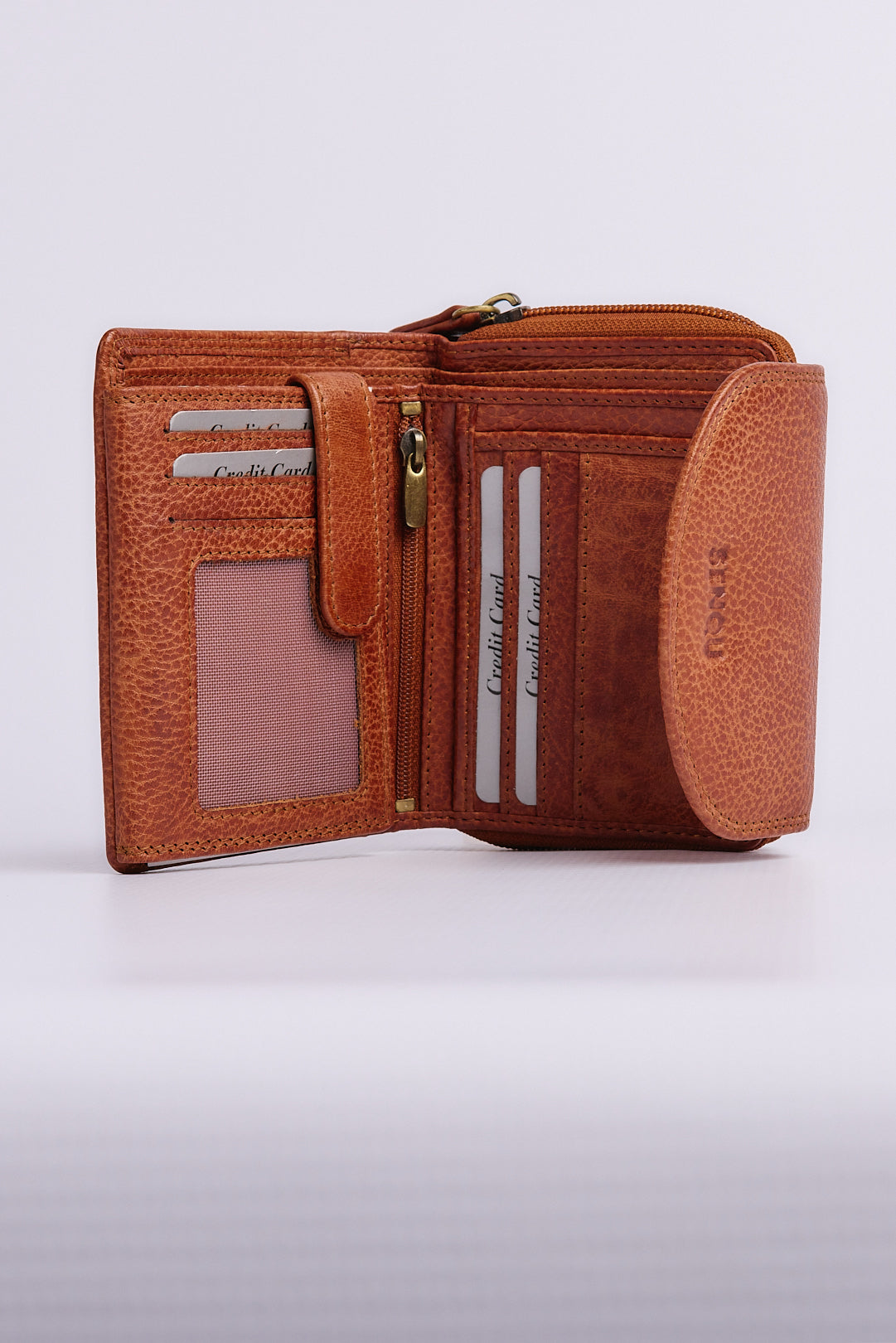MINI STUD & ZIP WALLET