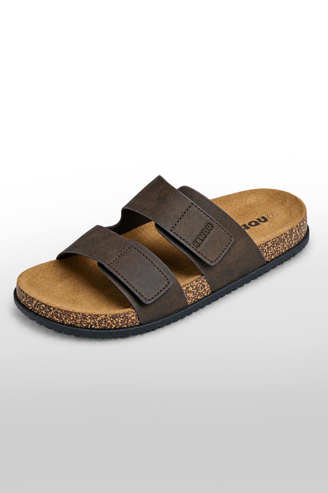 MENS VELCRO DOUBLE STRAP SANDAL