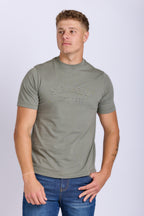 MENS SENQU APPLIQUE TEE