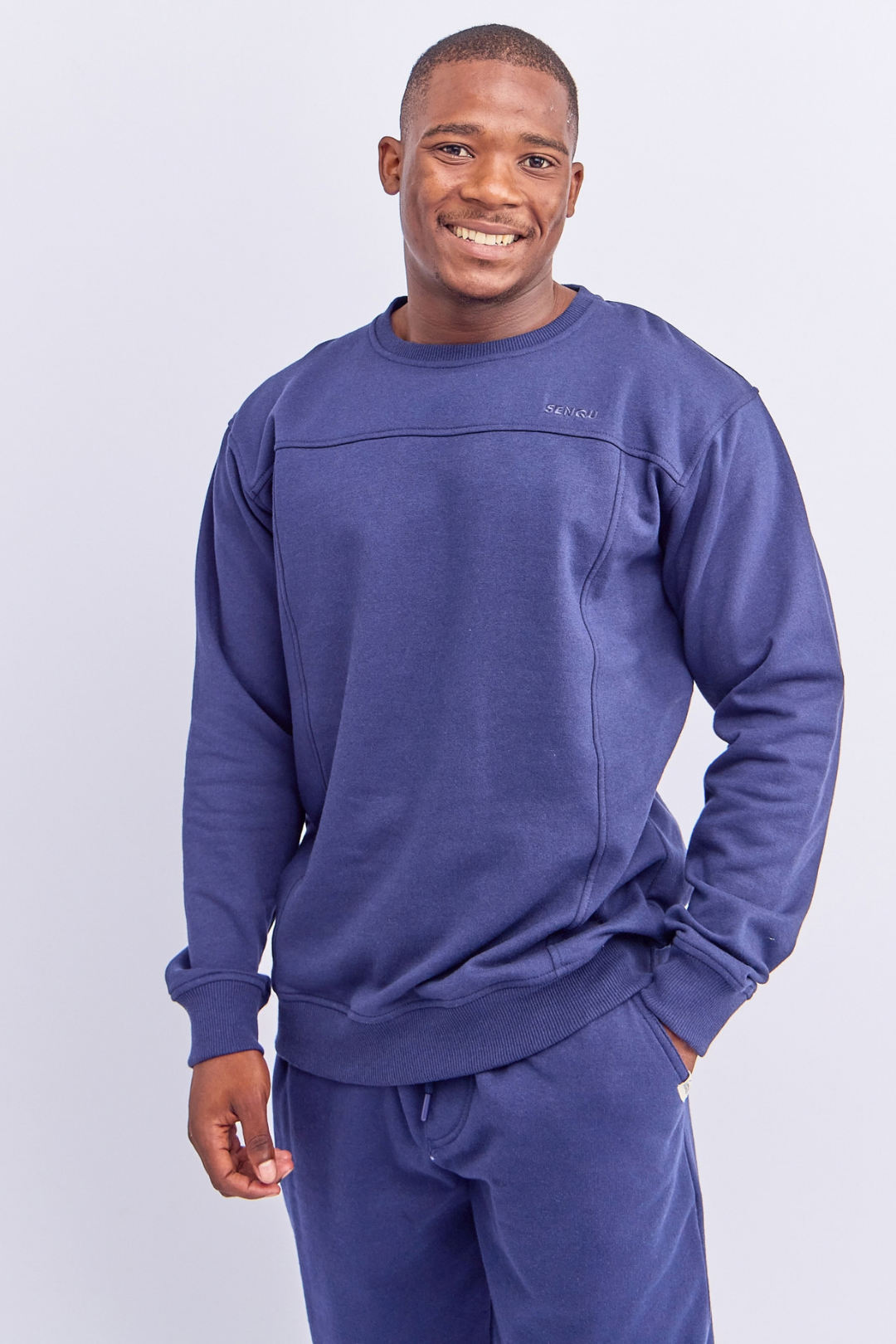 MENS SPLIT FRONT SWEATSHIRT