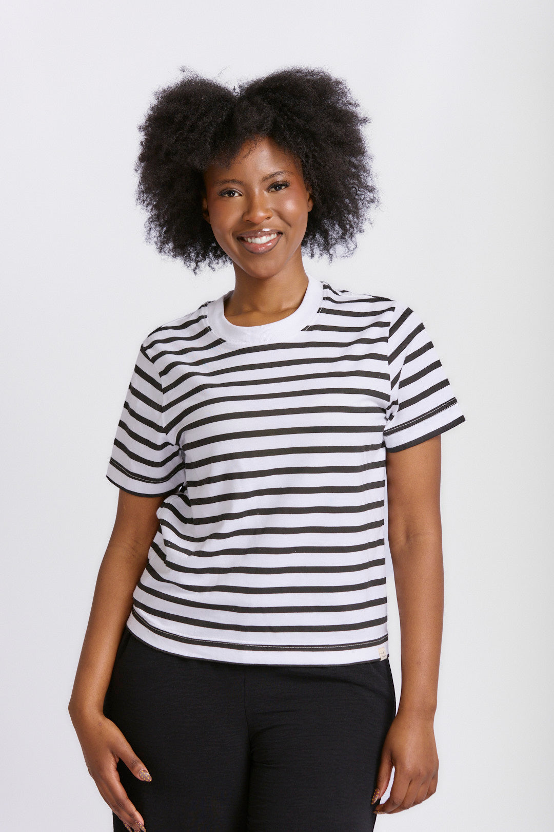 BOXY COTTON CORE TEE
