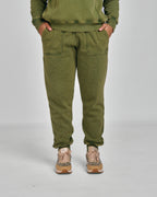 LADIES PIGMENT BRUSHED FLEECE TRACKPANTS