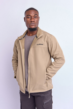 MENS FUNNEL NECK SOFTSHELL JACKET