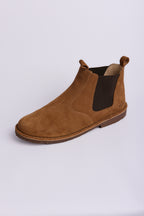 SUEDE DONKEY CHELSEA BOOT