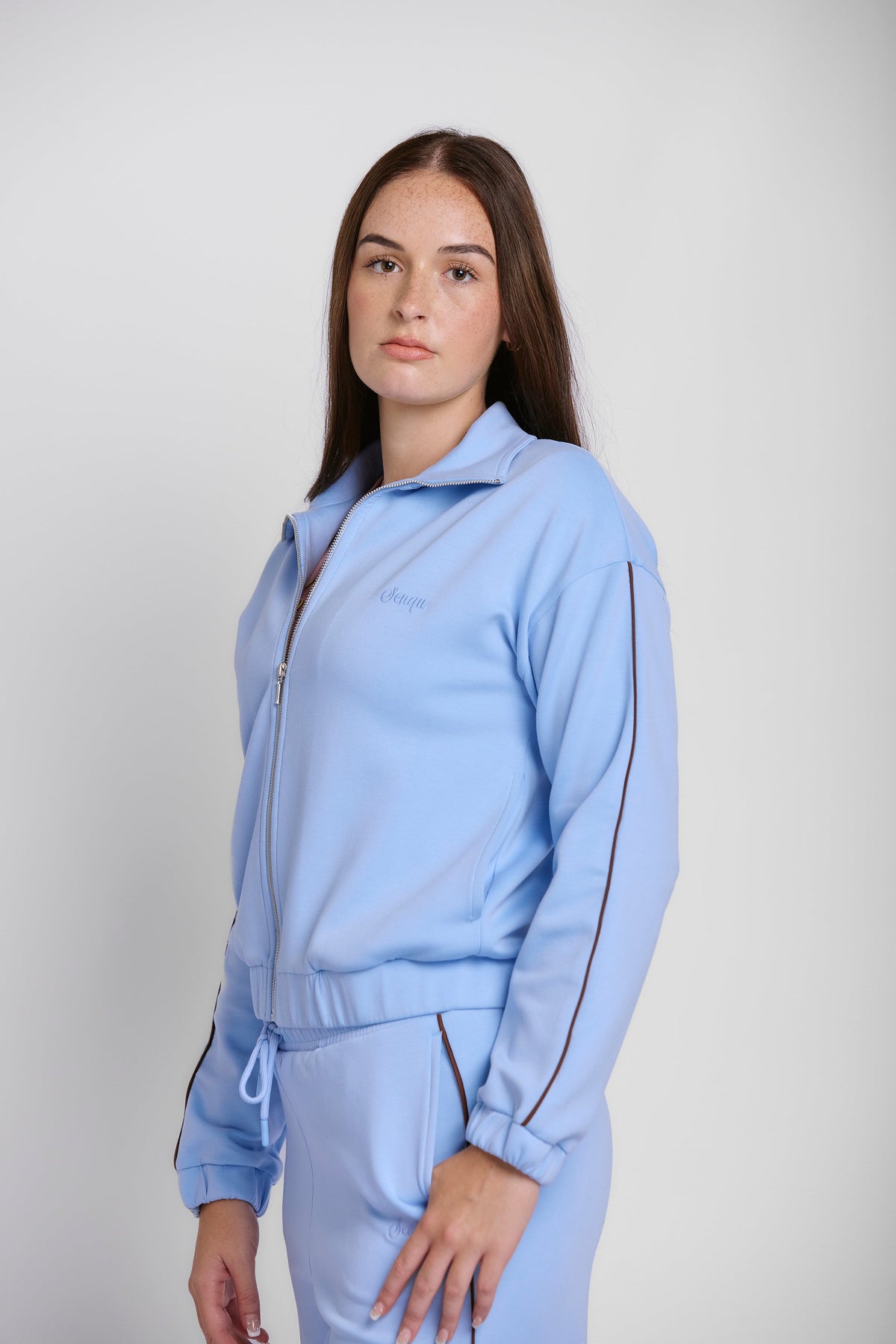 ZIP THROUGH PIPING SCUBA JACKET