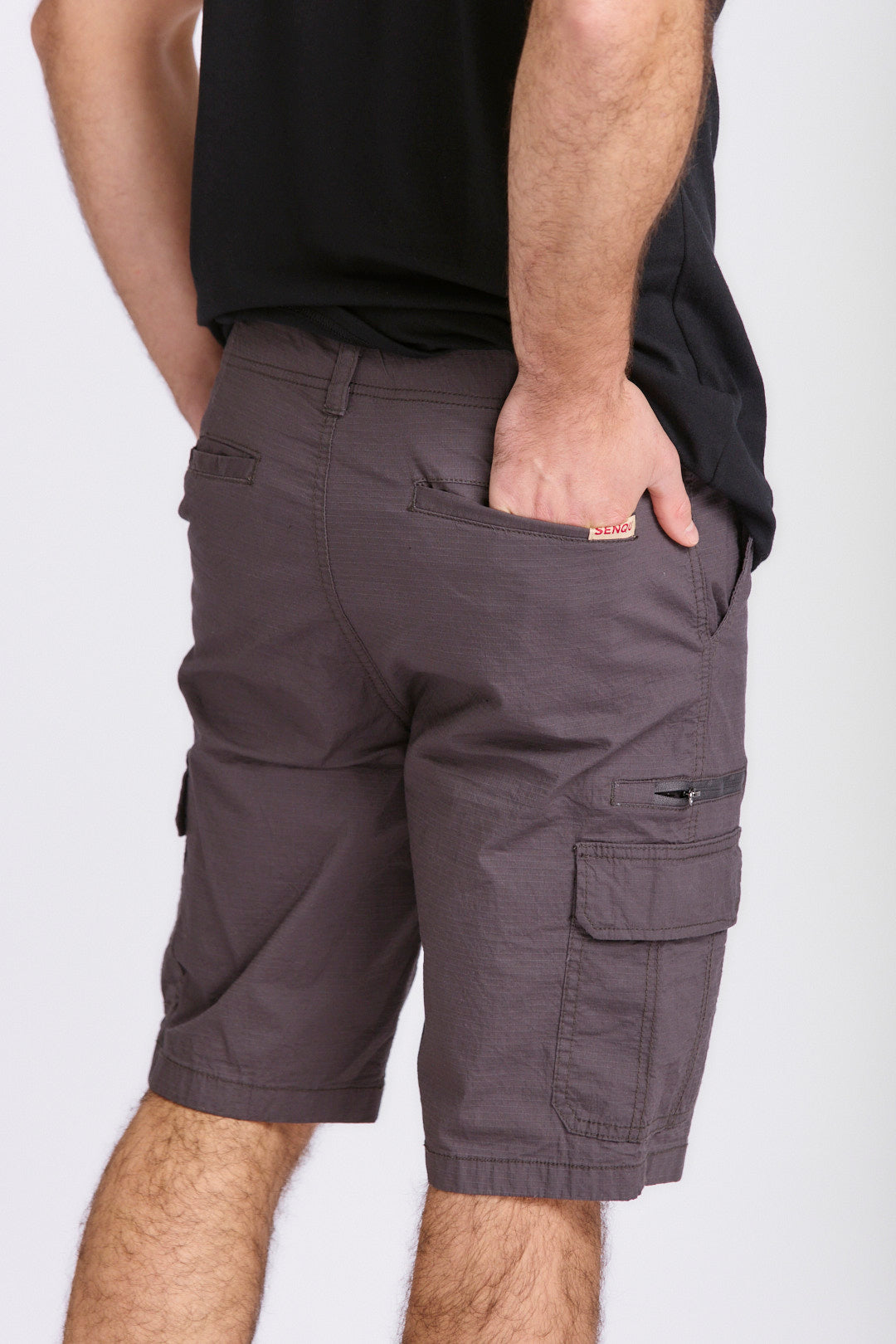 MENS RIBSTOP CARGO SHORTS