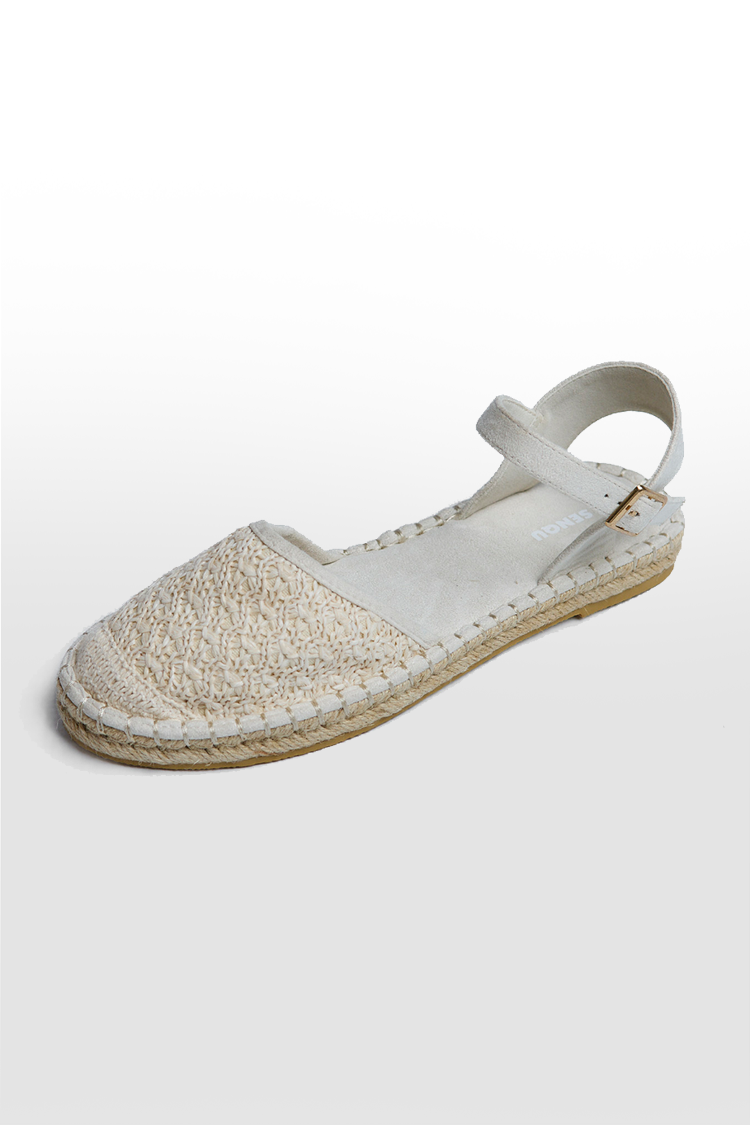 LACE DETAIL SLIP ON ESPADRILLE