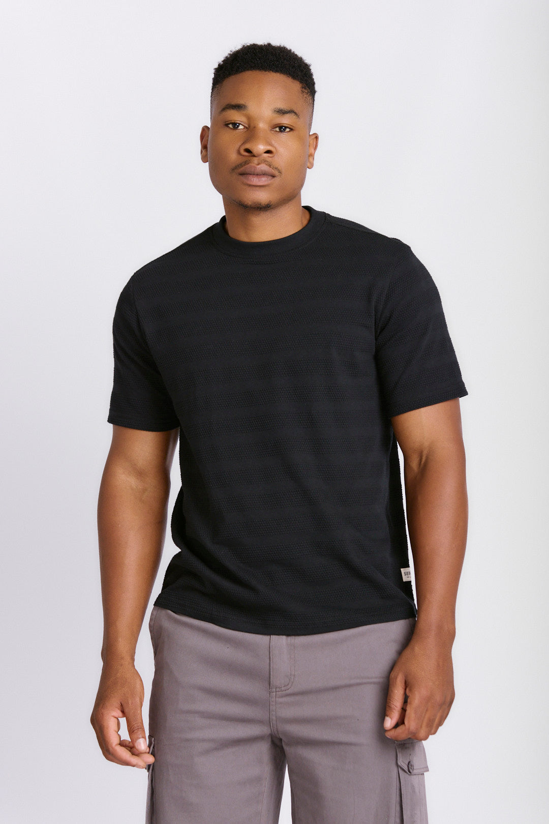 MENS BUBBLE STRIPE TEE