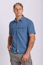 SHORT SLEEVE NYLON TECH SHIRT