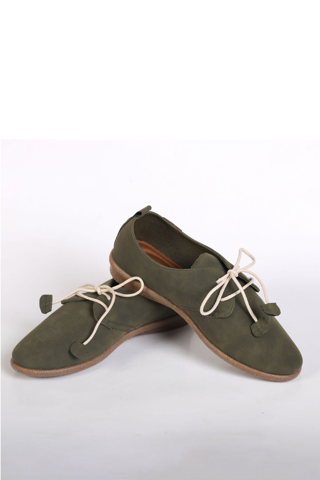NUBUCK LACE UP