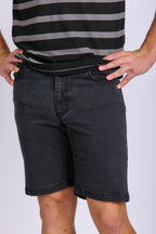 MENS 5PKT STRETCH DENIM BERMUDA