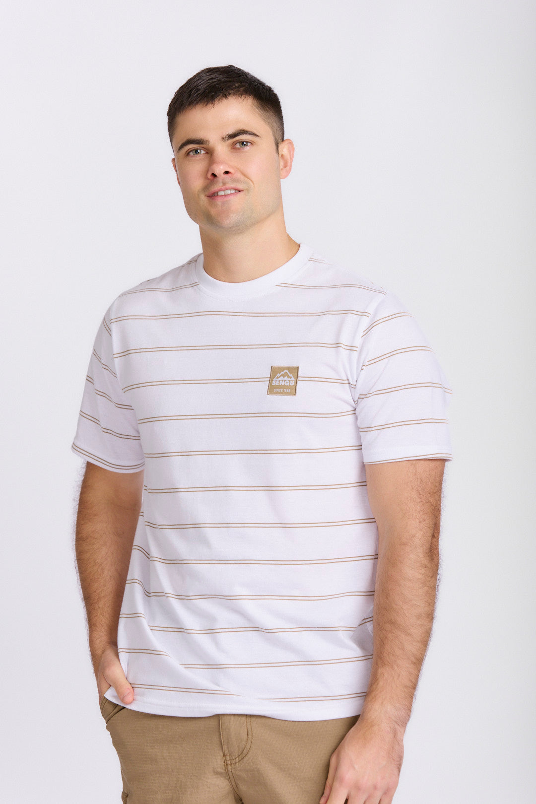 MENS STRIPE TEE