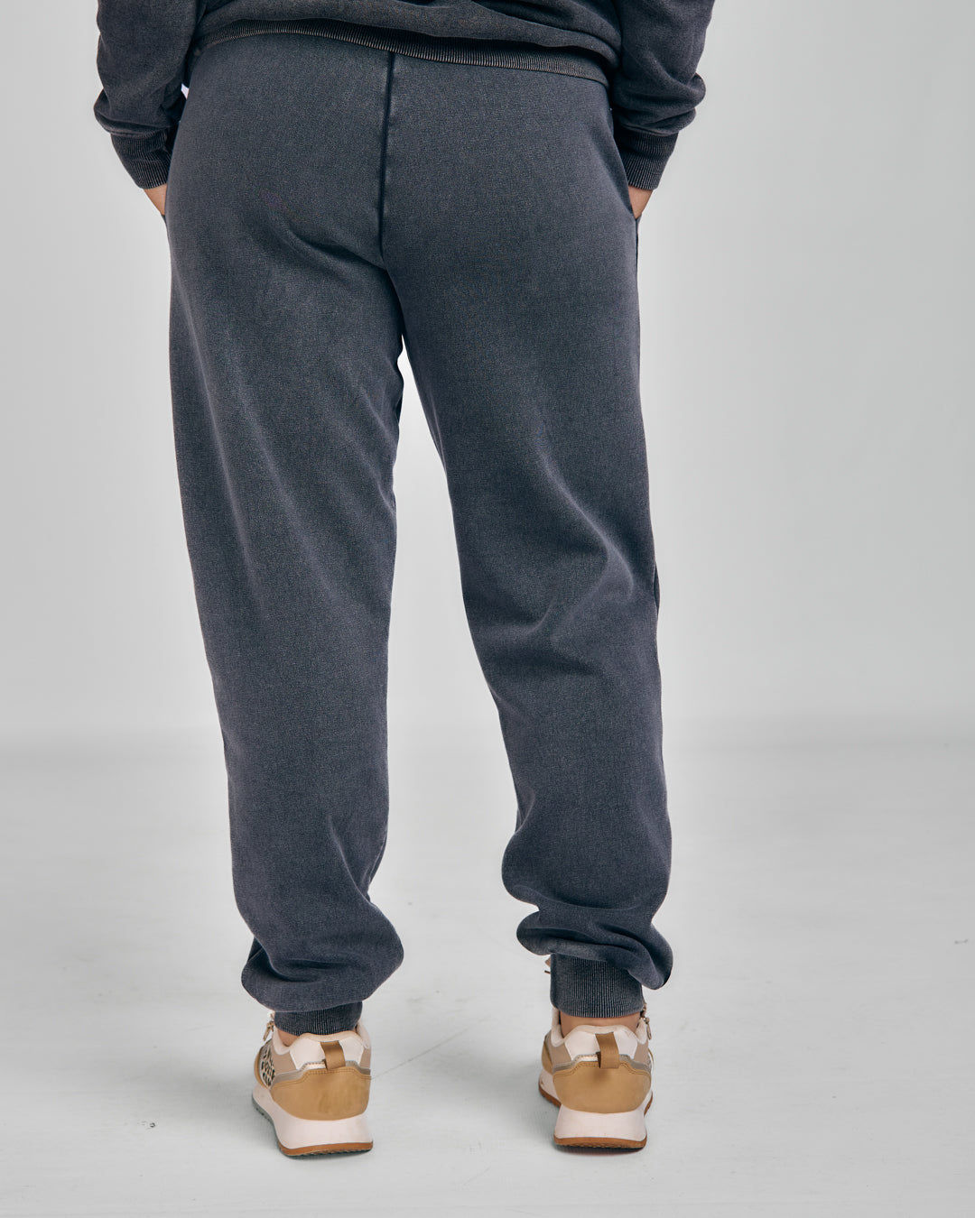 LADIES PIGMENT BRUSHED FLEECE TRACKPANTS