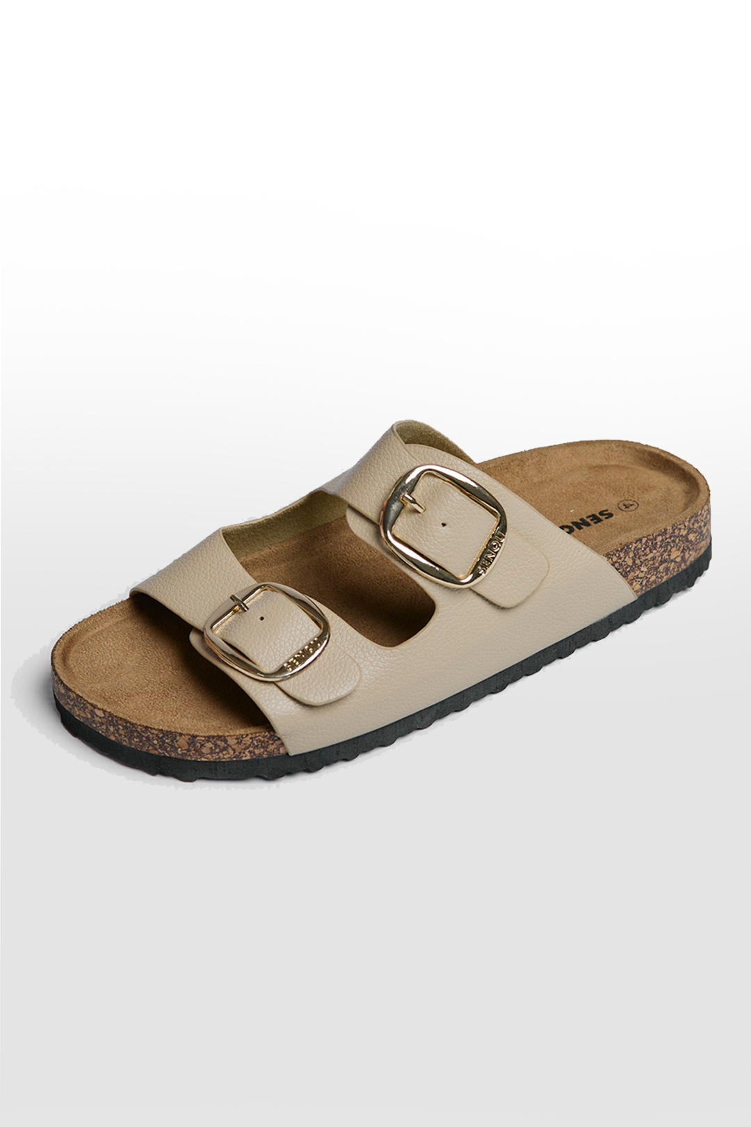 DOUBLE BUCKLE SANDAL