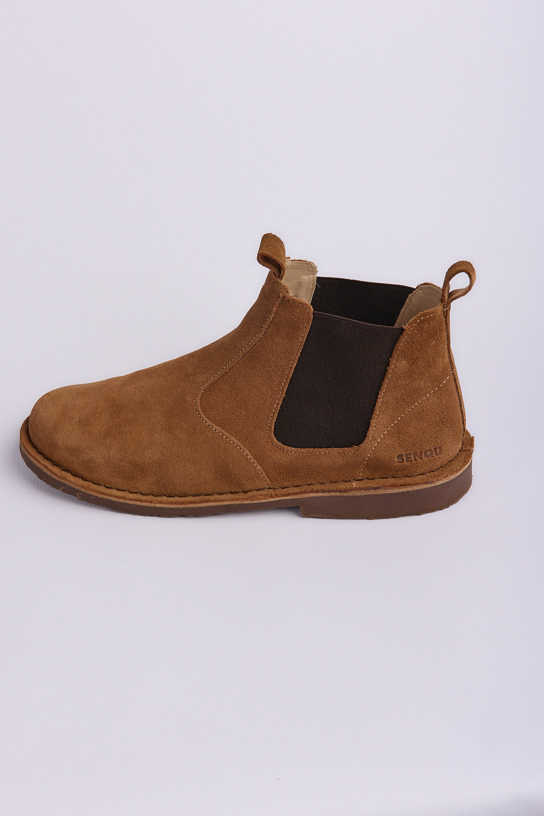 SUEDE DONKEY CHELSEA BOOT