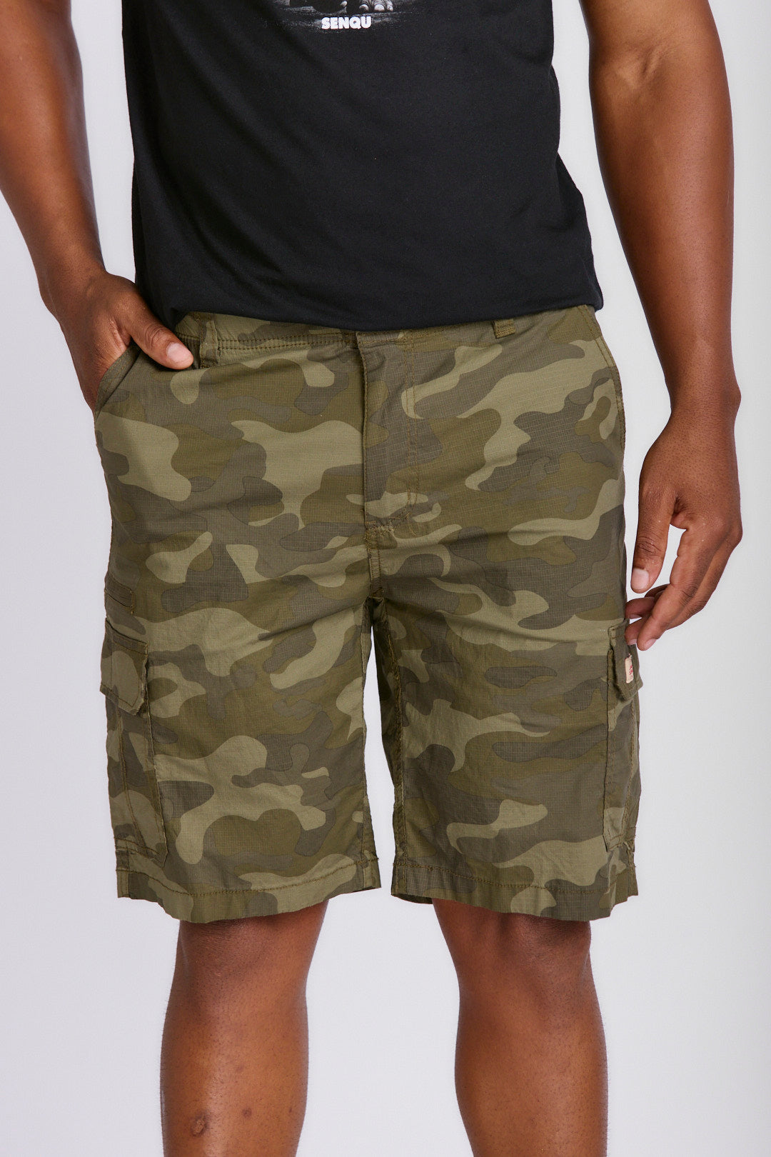 MENS RIBSTOP CARGO SHORTS
