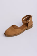ANKLE STRAP SLIP ON SHOE