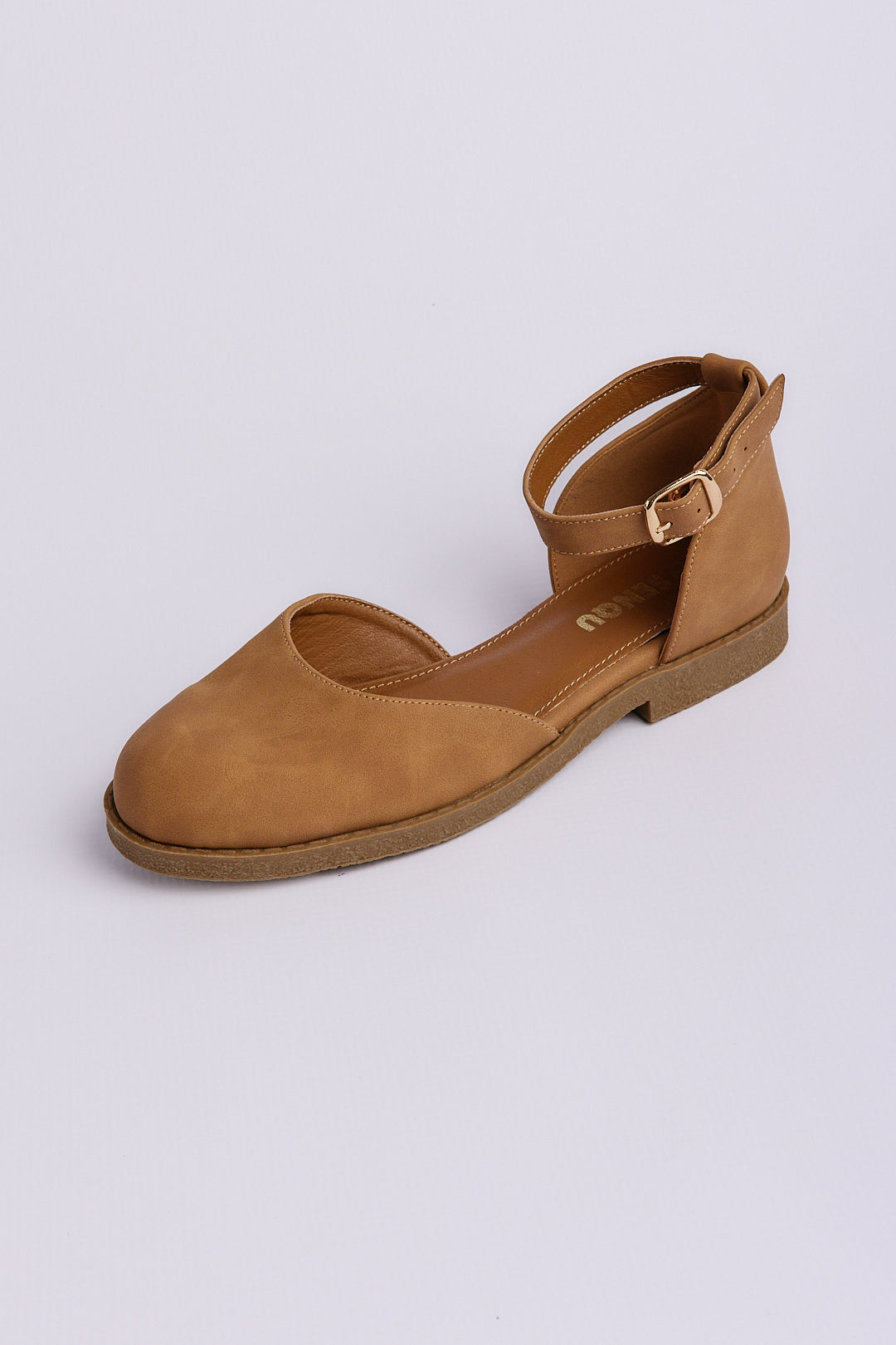 ANKLE STRAP SLIP ON SHOE