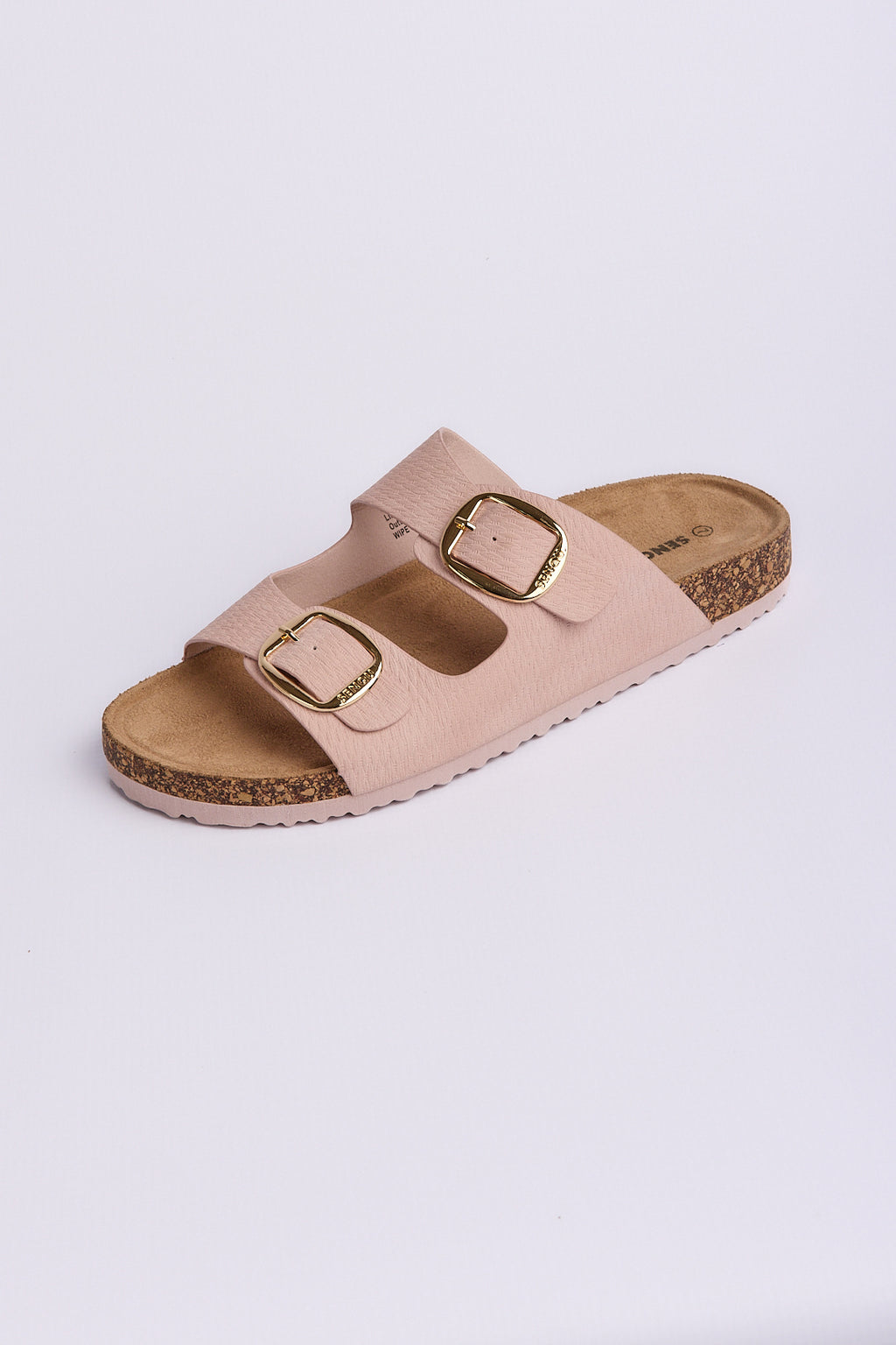 TEXTURED DOUBLE BUCKLE