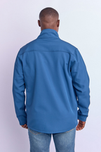MENS FUNNEL NECK SOFTSHELL JACKET
