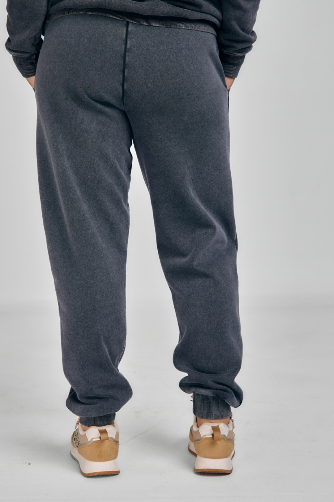 LADIES PIGMENT BRUSHED FLEECE TRACKPANTS