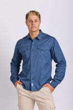 LONG SLEEVE COTTON TECH SHIRT