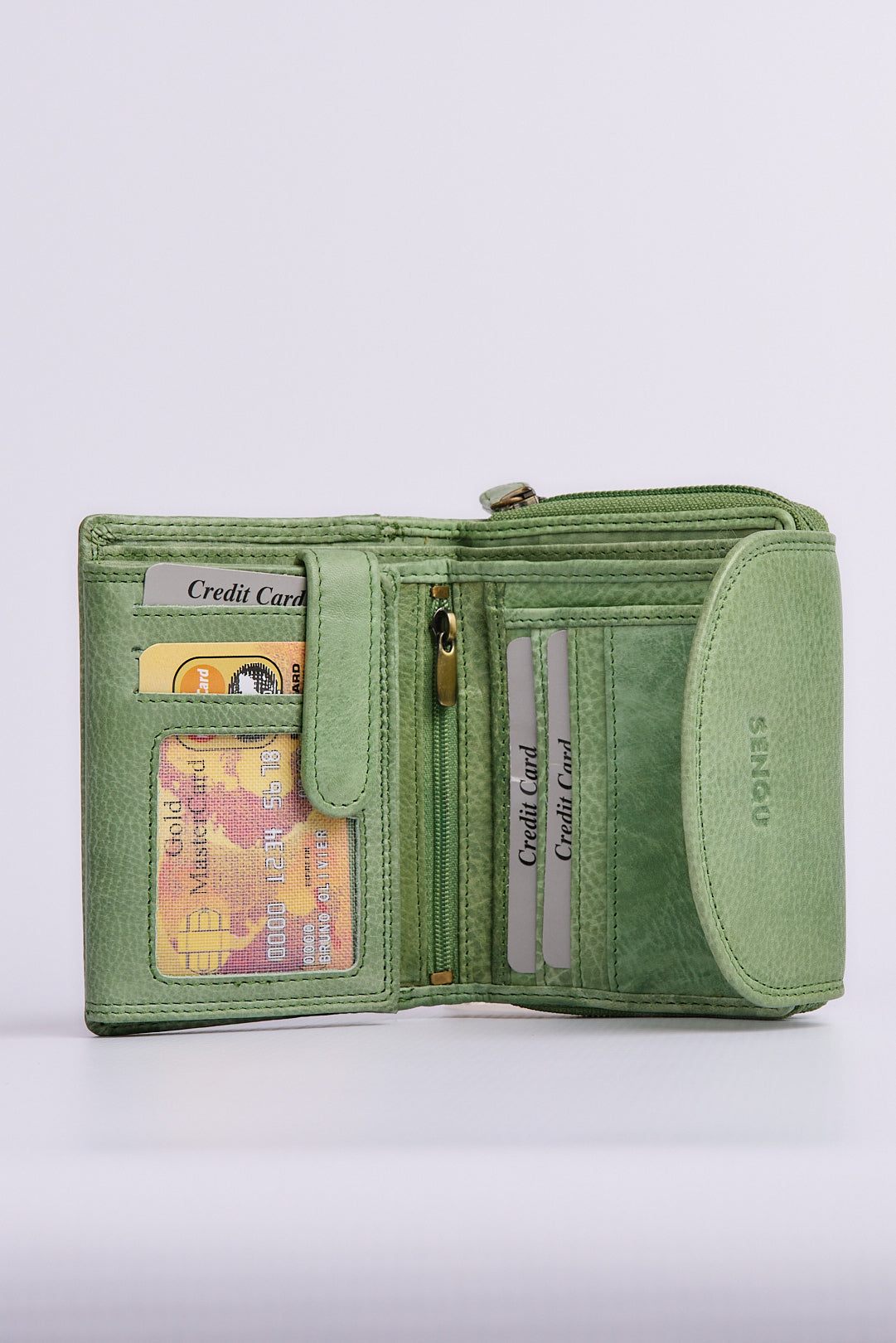 MINI STUD & ZIP WALLET