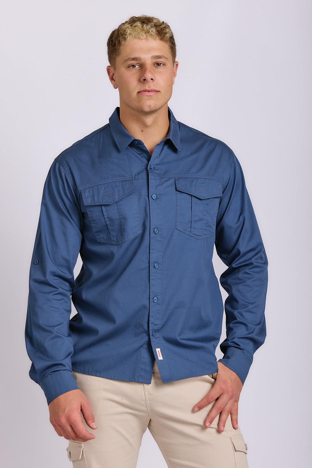 LONG SLEEVE COTTON TECH SHIRT