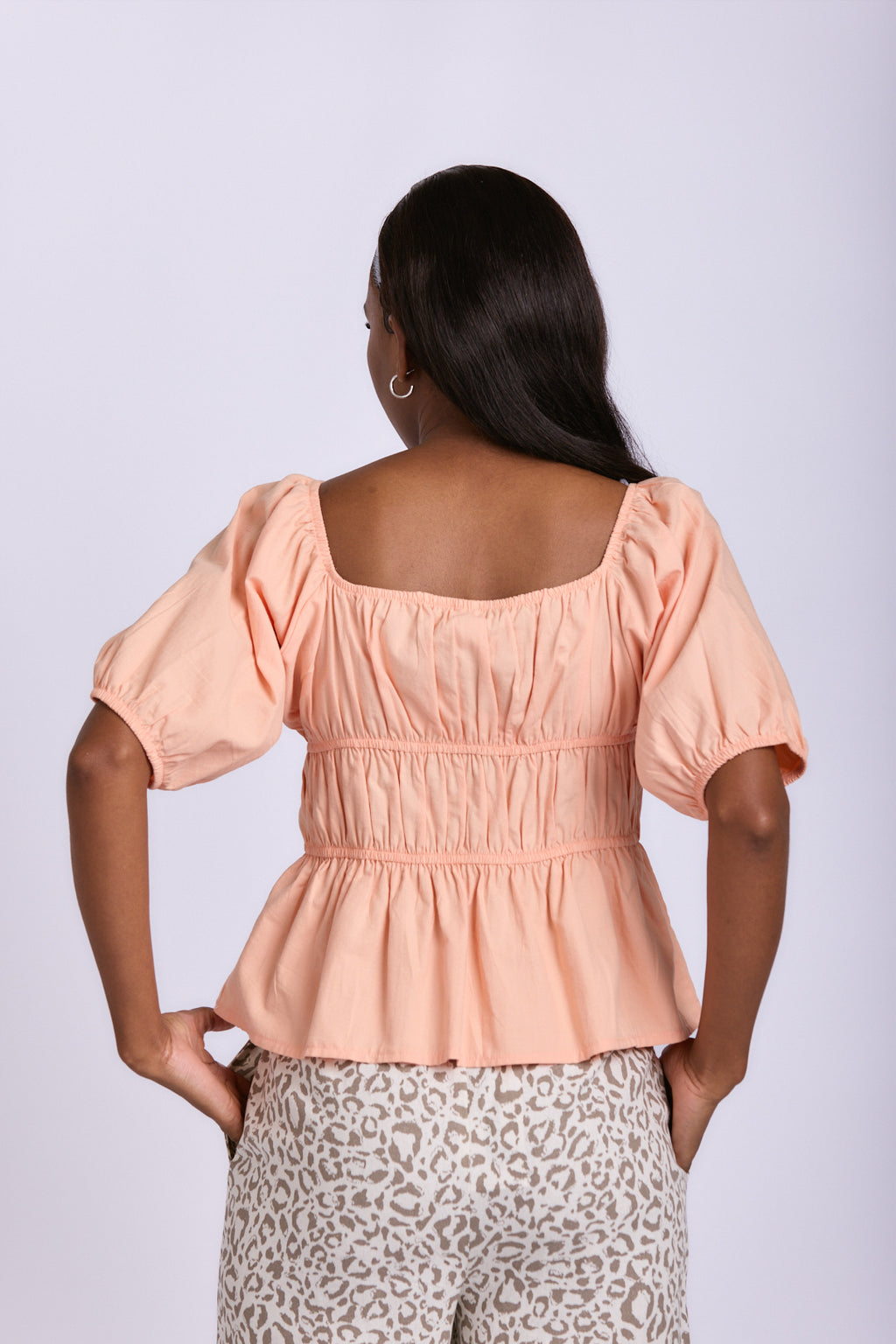 ELASTIC TUNNEL BLOUSE