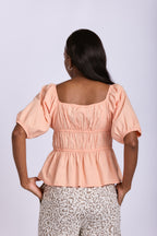 ELASTIC TUNNEL BLOUSE