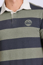 MENS STRIPE RUGBY GOLFER