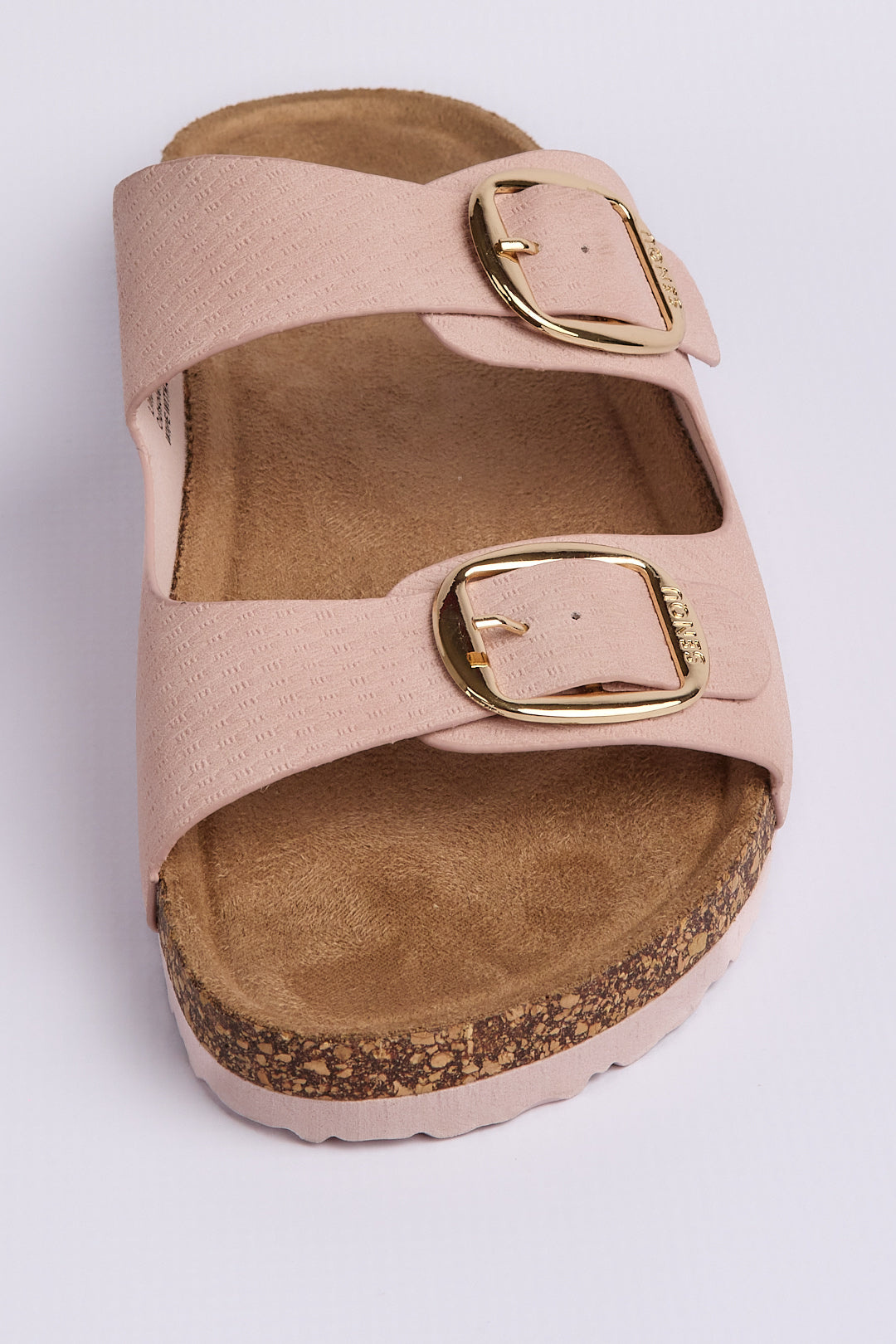 TEXTURED DOUBLE BUCKLE