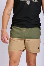 MENS COLOUR BLOCK BAGGIES
