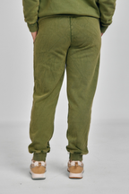 LADIES PIGMENT BRUSHED FLEECE TRACKPANTS