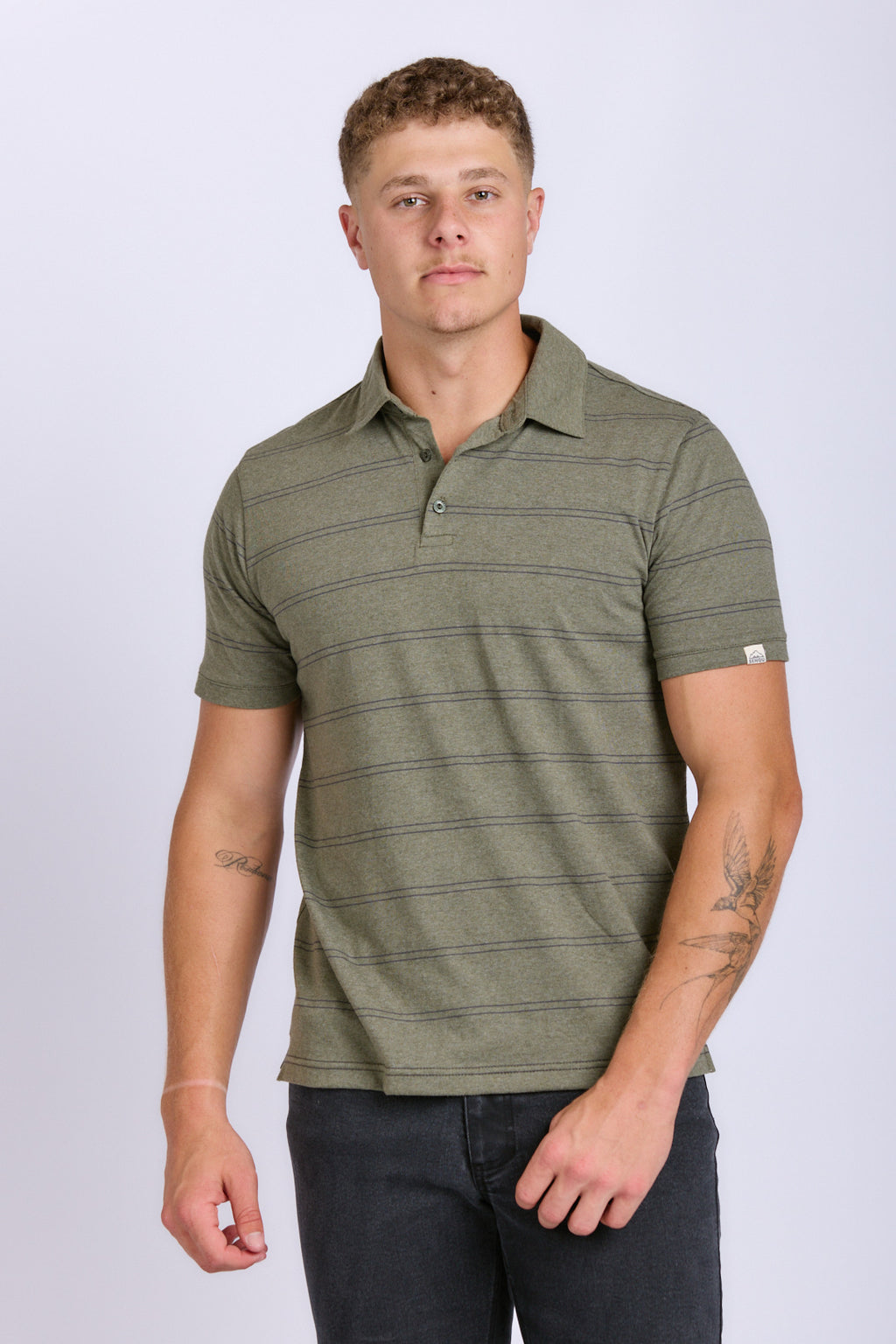 THIN DOUBLE STRIPE GOLFER