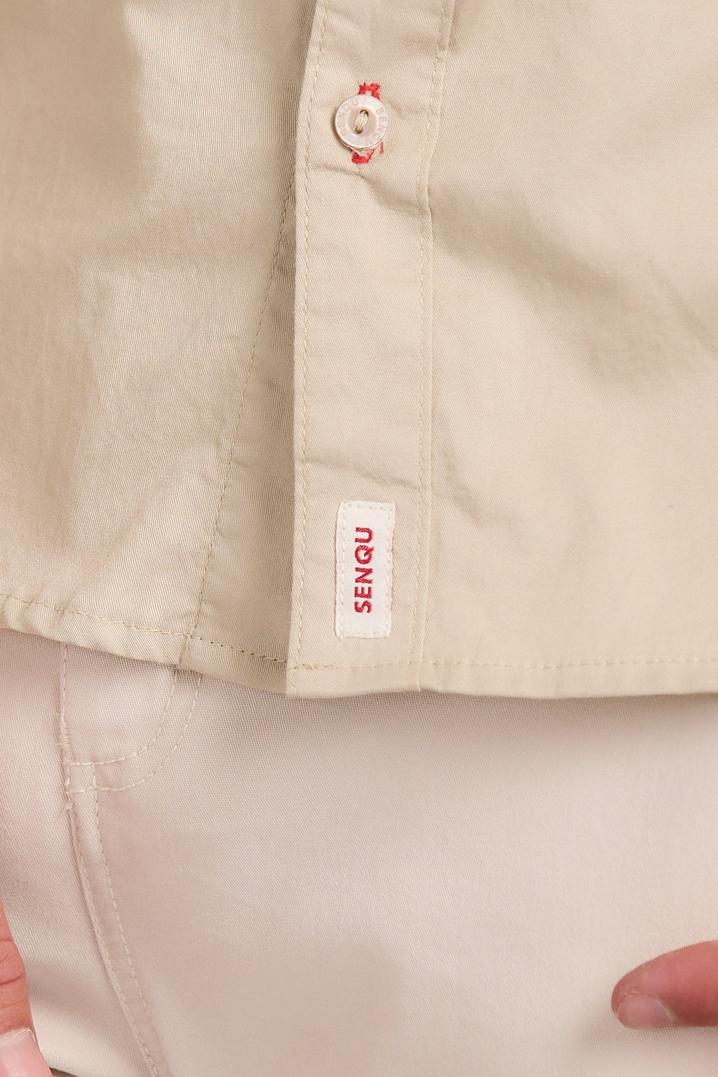 SHORT SLEEVE COTTON TECH SHIRT