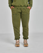 LADIES PIGMENT BRUSHED FLEECE TRACKPANTS