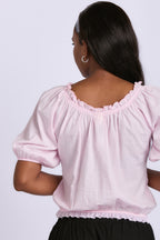 LADIES PUFF BLOUSE