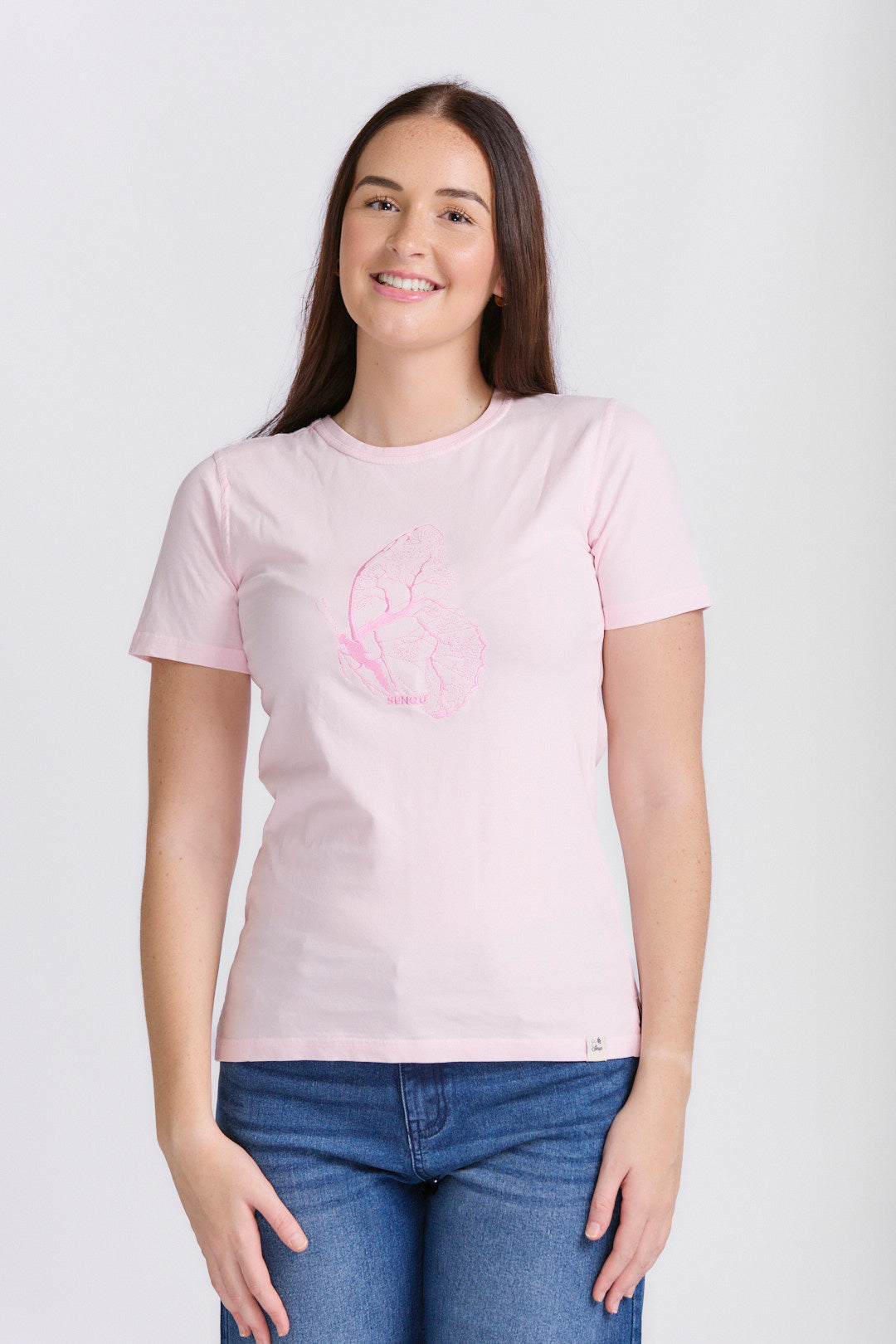 BUTTERFLY PIGMENT TEE