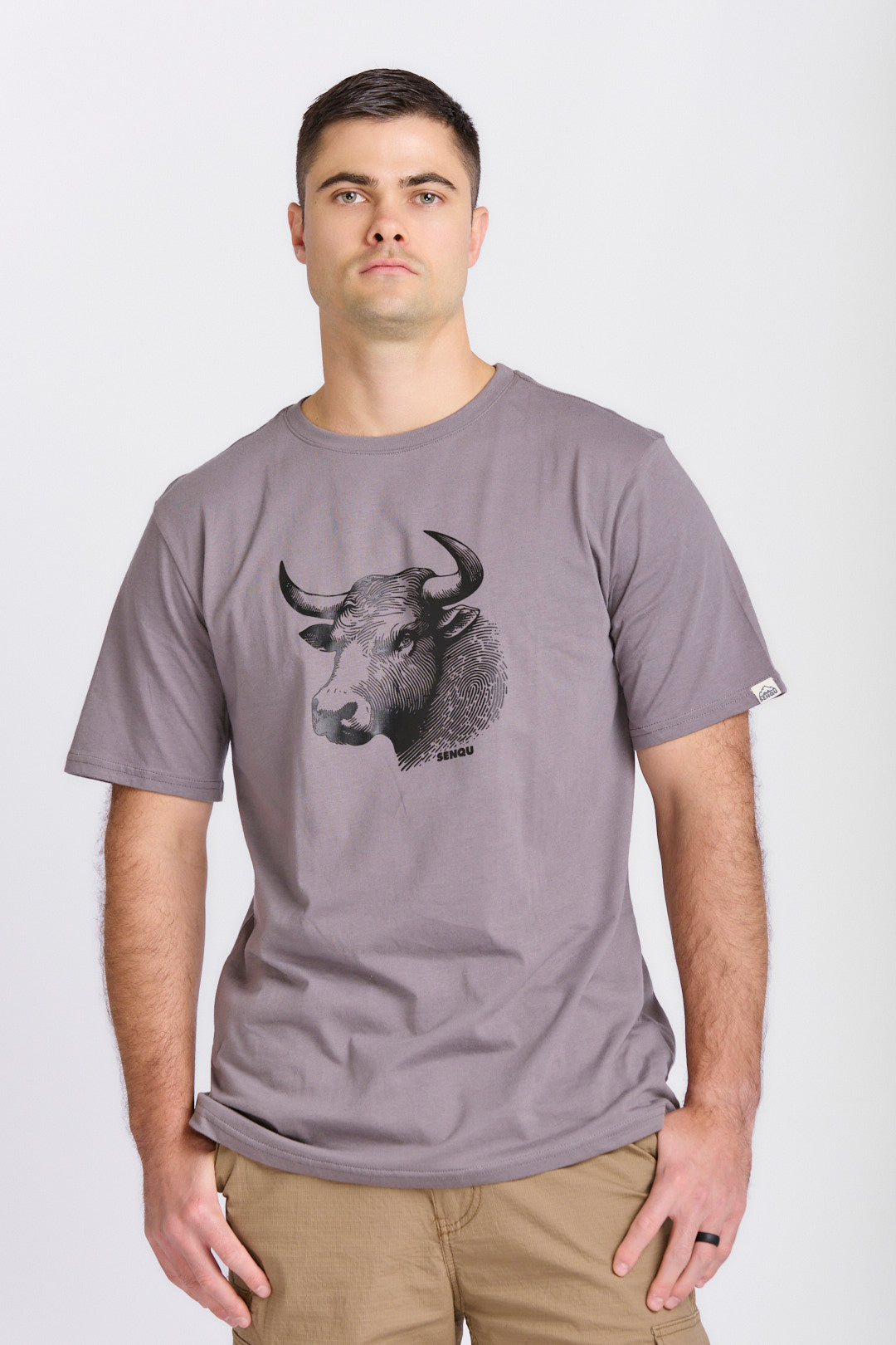 FINGER PRINT BULL TEE