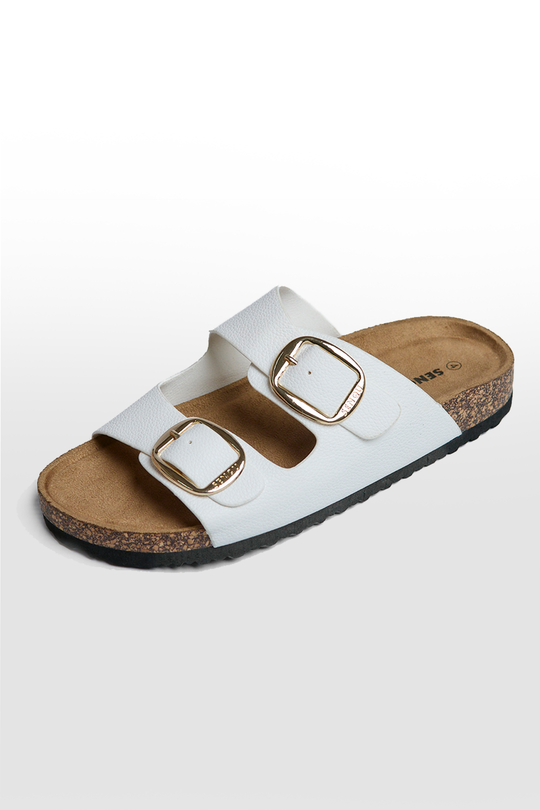 DOUBLE BUCKLE SANDAL