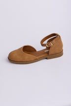 ANKLE STRAP SLIP ON SHOE