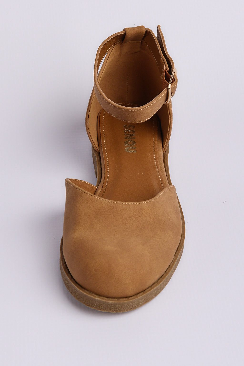 ANKLE STRAP SLIP ON SHOE