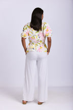 TIE BELT BLOUSE