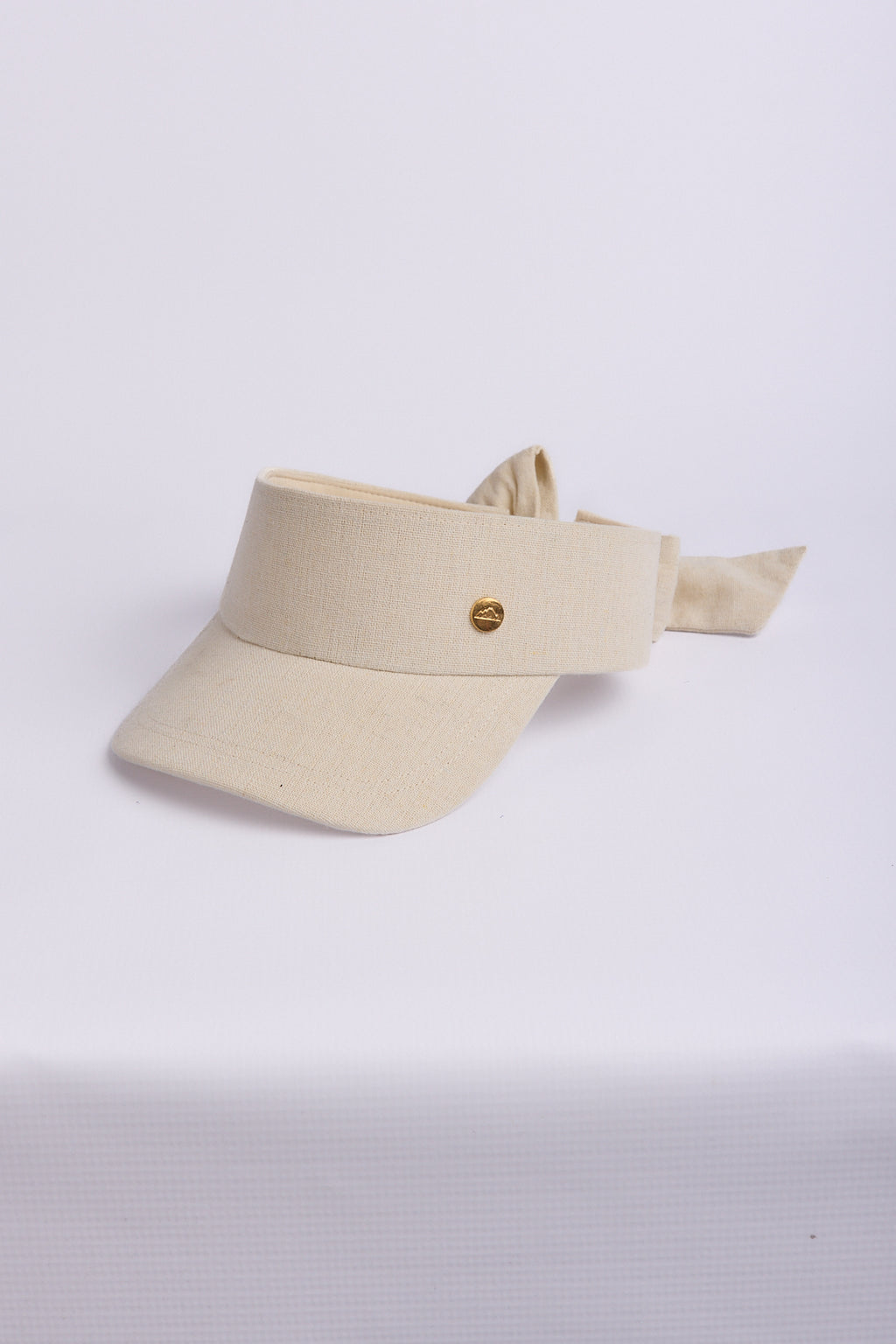 NYLON SUN VISOR WITH ELASTICATED BACK