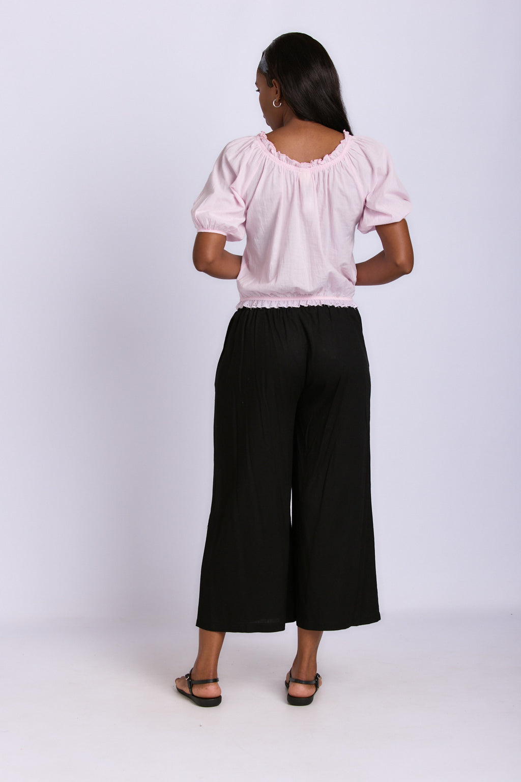 LADIES LINEN CULOTTE