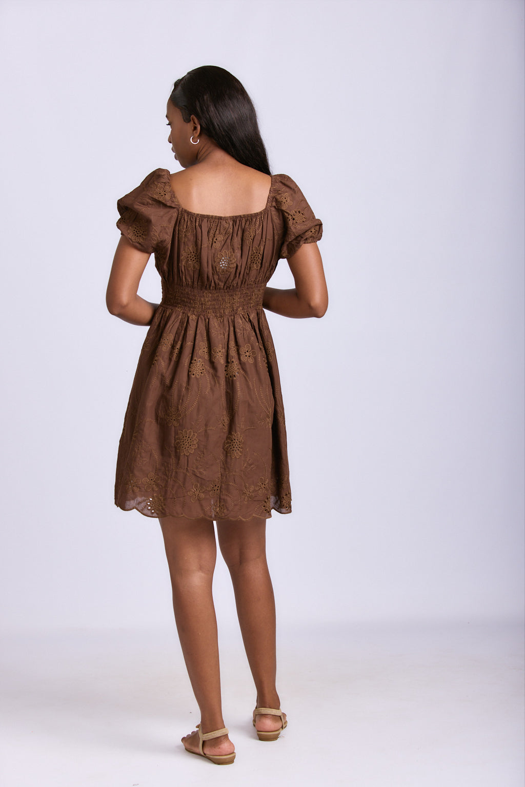 SWEETHEART ANGLAISE DRESS